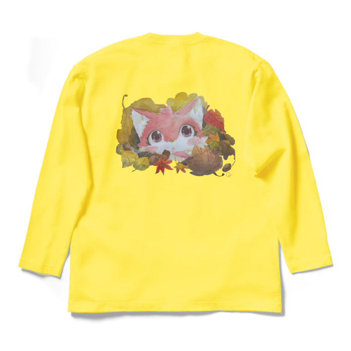 ロングスリーブTシャツ - L - イエロー(1)