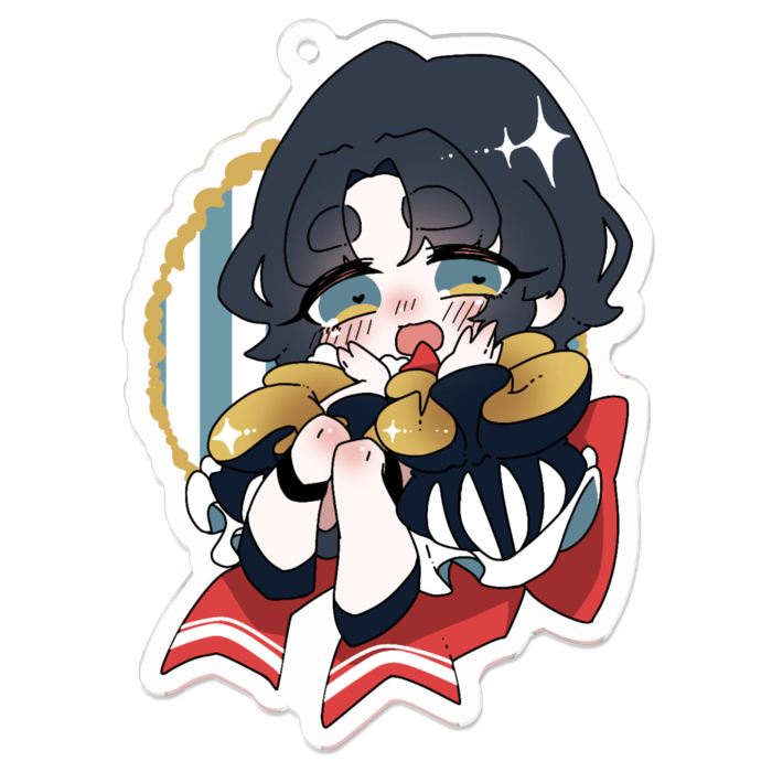 アクリルキーホルダー - 70 x 70 (mm)