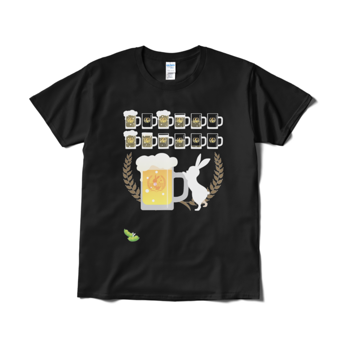 Tシャツ(短納期) - L - ブラック
