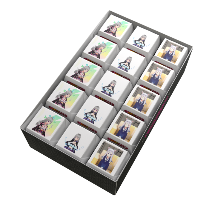 DECOチョコ - 列ごとにデザイン