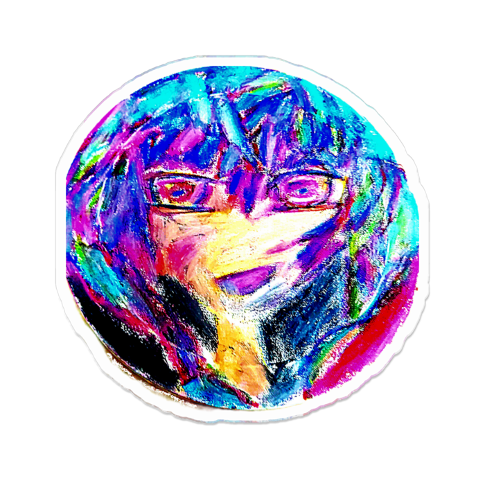アクリルバッジ - 70 x 70 (mm)