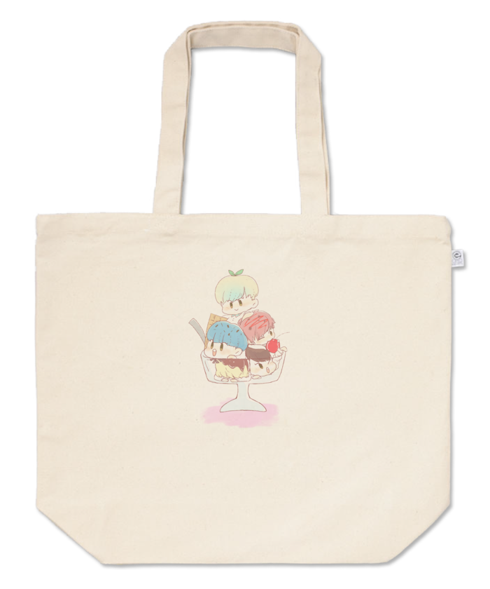 トートバッグ - L - プリント面積中