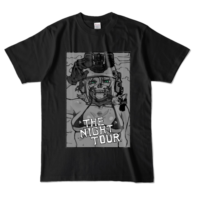 カラーTシャツ - L - ブラック (濃色)