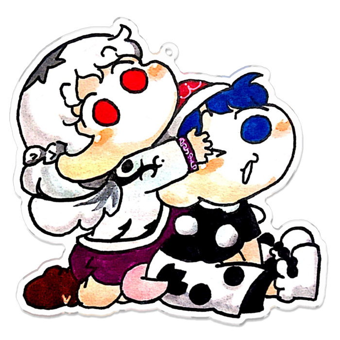 アクリルキーホルダー - 100 x 100 (mm)