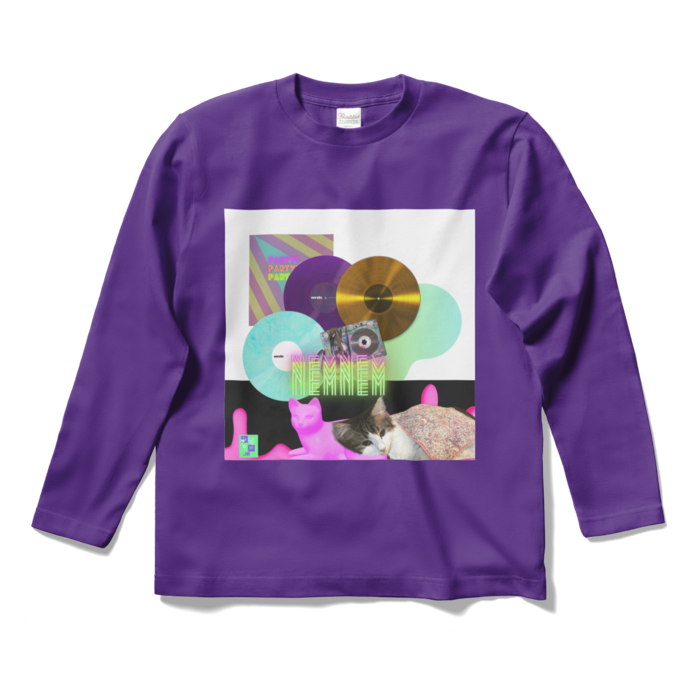 ロングスリーブTシャツ - S - パープル