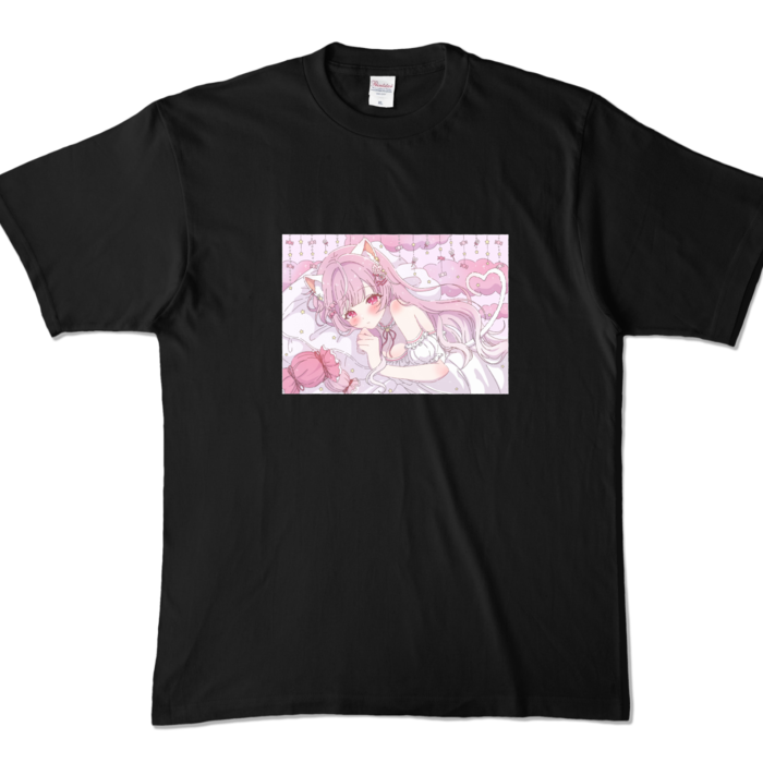 カラーTシャツ - XL - ブラック (濃色)