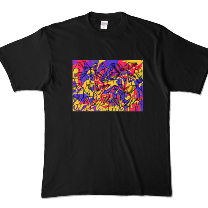 カラーTシャツ - XL - ブラック (濃色)