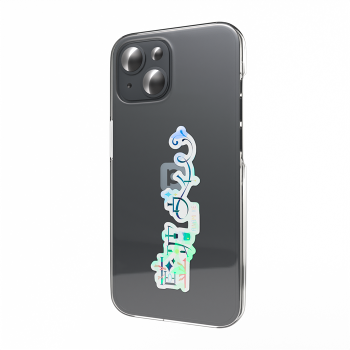 ホログラムスマホステッカー - 縦