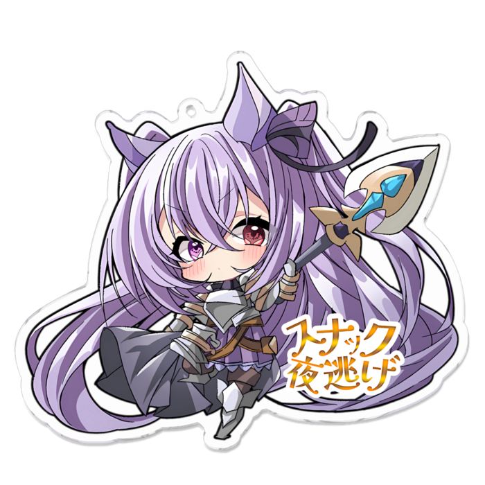 アクリルキーホルダー「ファナ」 - 100 x 100 (mm)