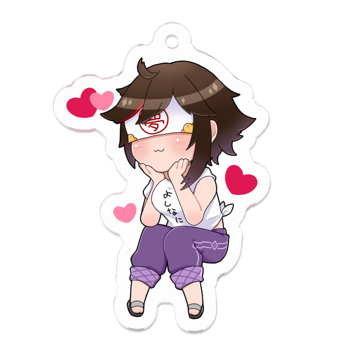 アクリルキーホルダー - 50 x 50 (mm)(1)