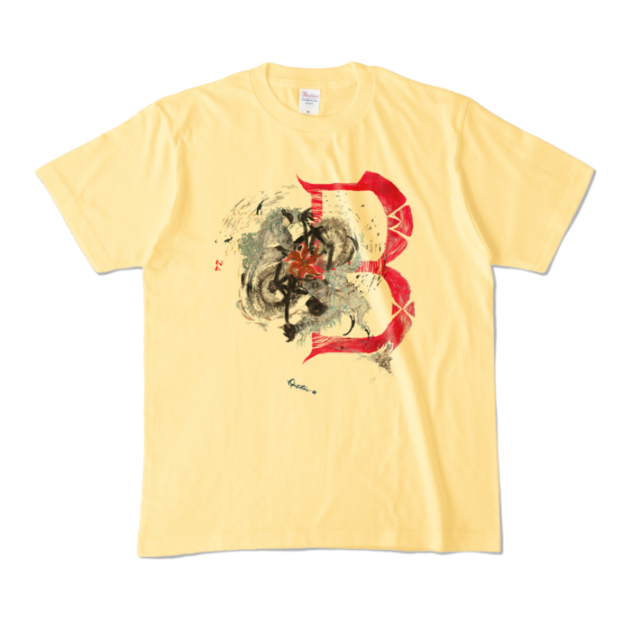 カラーTシャツ - M - ライトイエロー (淡色)