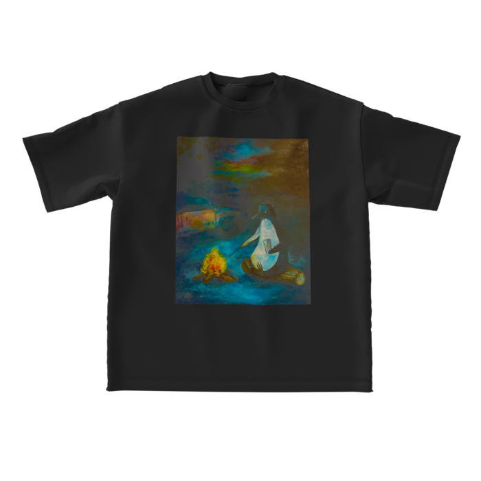 ビッグシルエットTシャツ - L - 正面