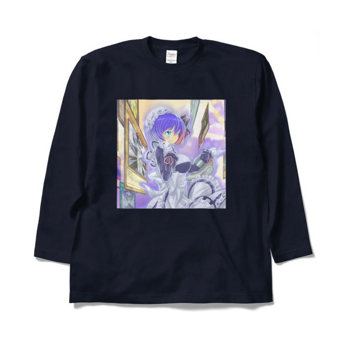 ロングスリーブTシャツ - XL - ネイビー