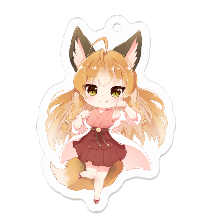 アクリルキーホルダー - 50 x 50 (mm)