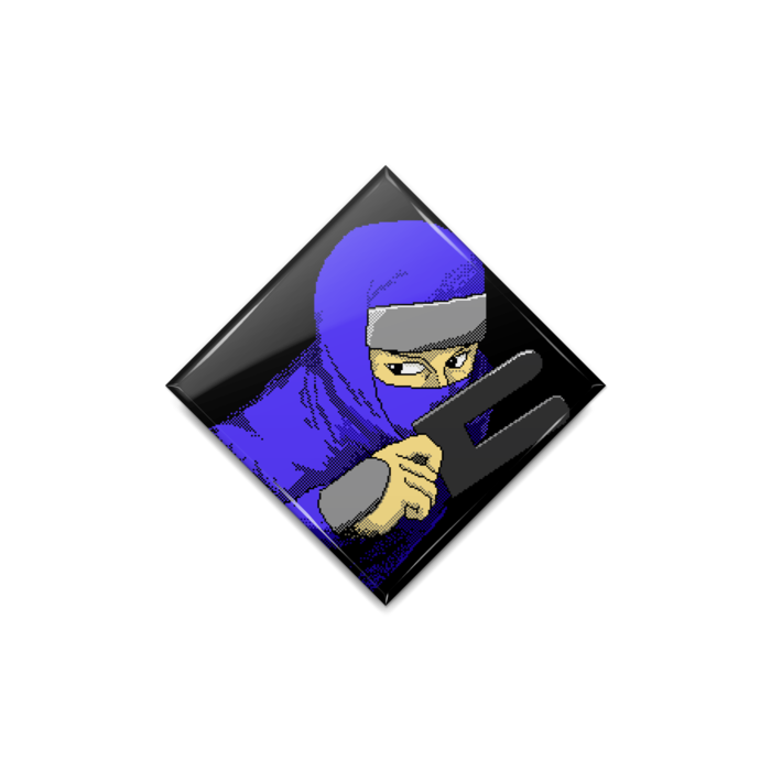 缶バッジ - ひし形40mm