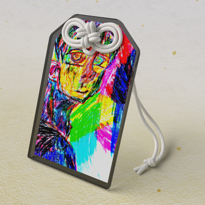 アクリルお守り - 50 × 80mm(8)