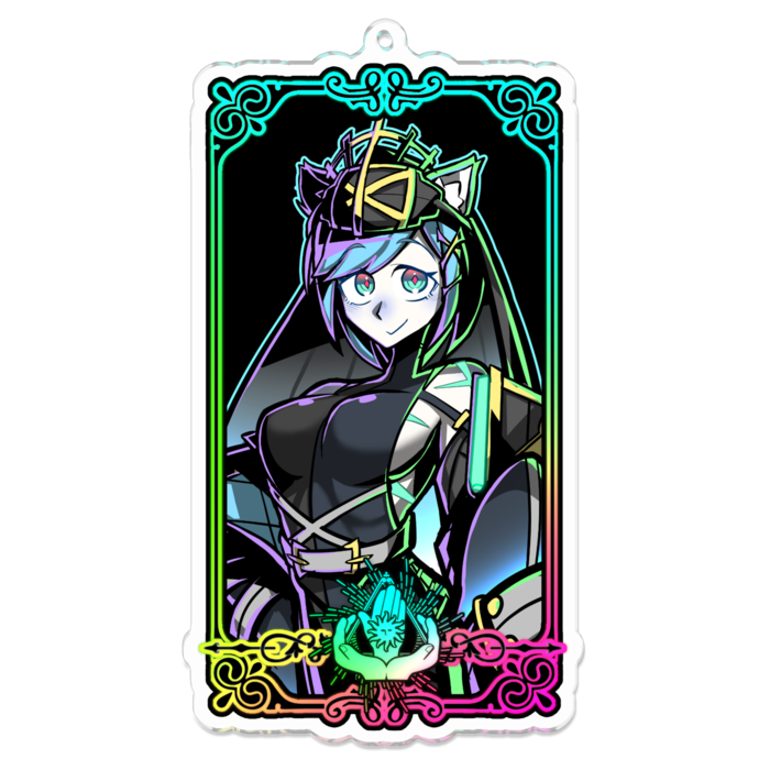 アクリルキーホルダー - 100 x 100 (mm)