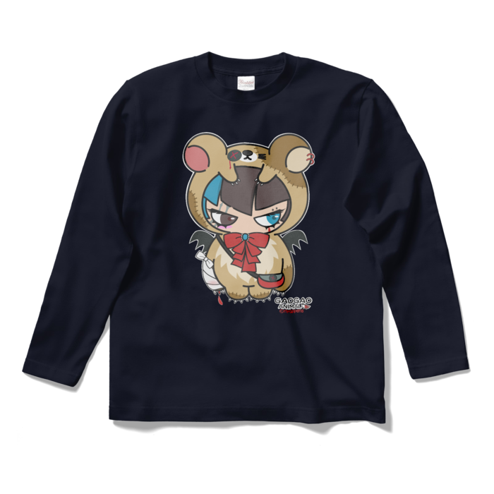 ロングスリーブTシャツ - S - ネイビー