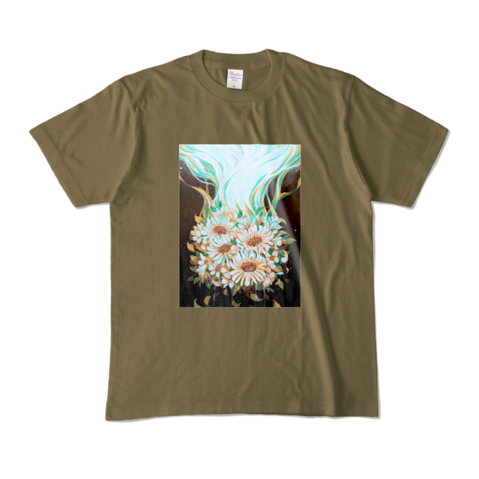 カラーTシャツ - M - オリーブ (濃色)