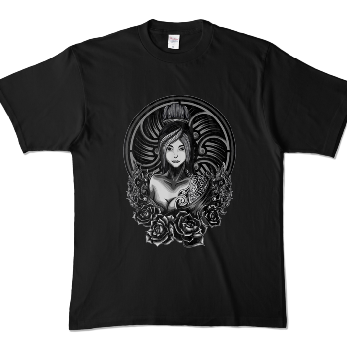 カラーTシャツ - XL - ブラック (濃色)