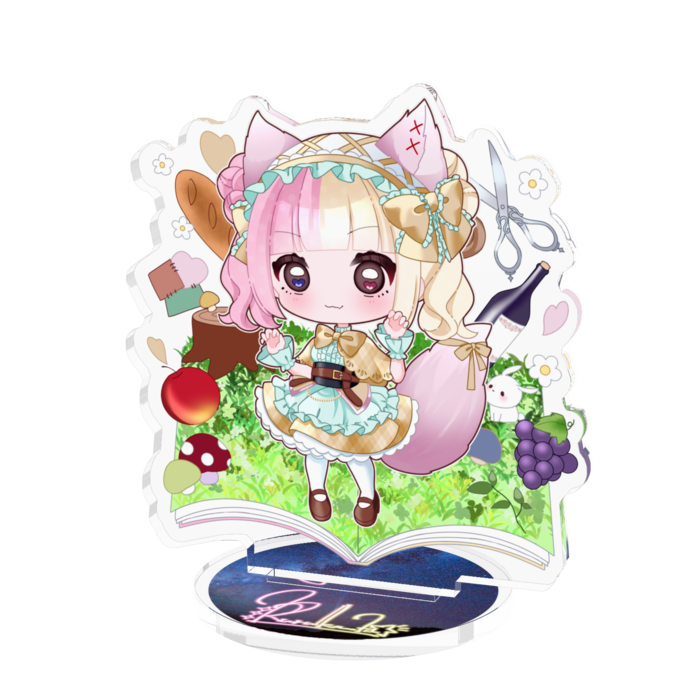 アクリルフィギュア - 70x70mm M