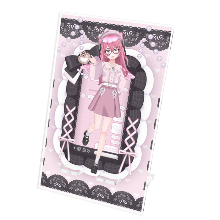 アクリルスマホスタンド - 100x160mm