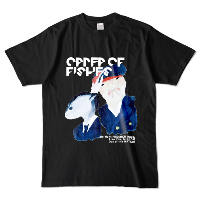 カラーTシャツ - L - ブラック (濃色)