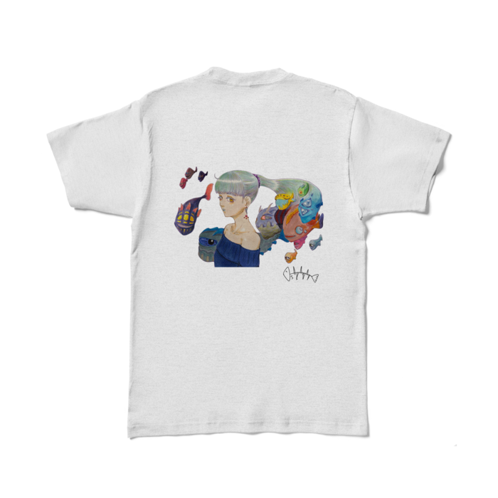 カラーTシャツ - L - アッシュ (淡色)
