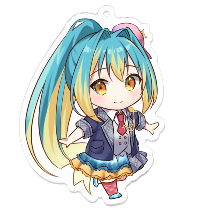 アクリルキーホルダー - 70 x 70 (mm)