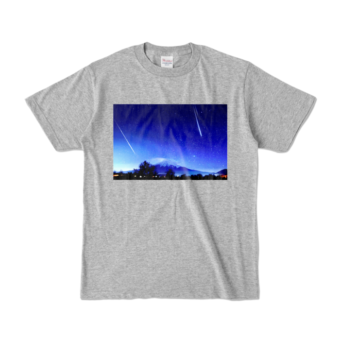 カラーTシャツ - S - 杢グレー (濃色)