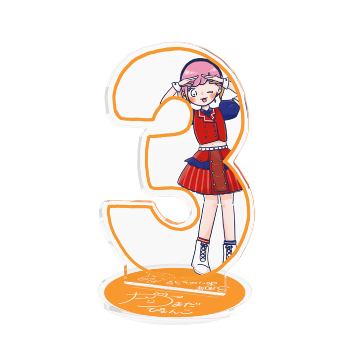 アクリルフィギュア - 100x100mm