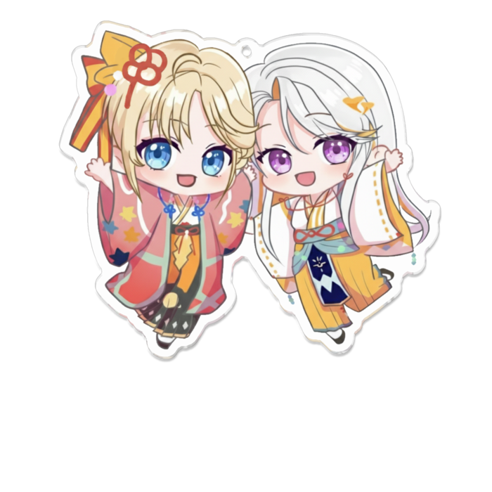 アクリルキーホルダー - 100 x 100 (mm)