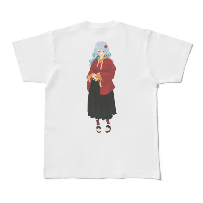 Tシャツ - M - 白（背面）