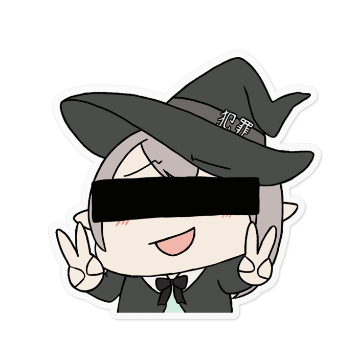 ステッカー - 100 x 100 (mm)