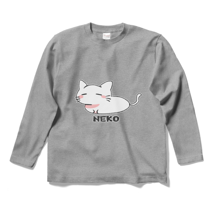 ロングスリーブTシャツ - S - 杢グレー