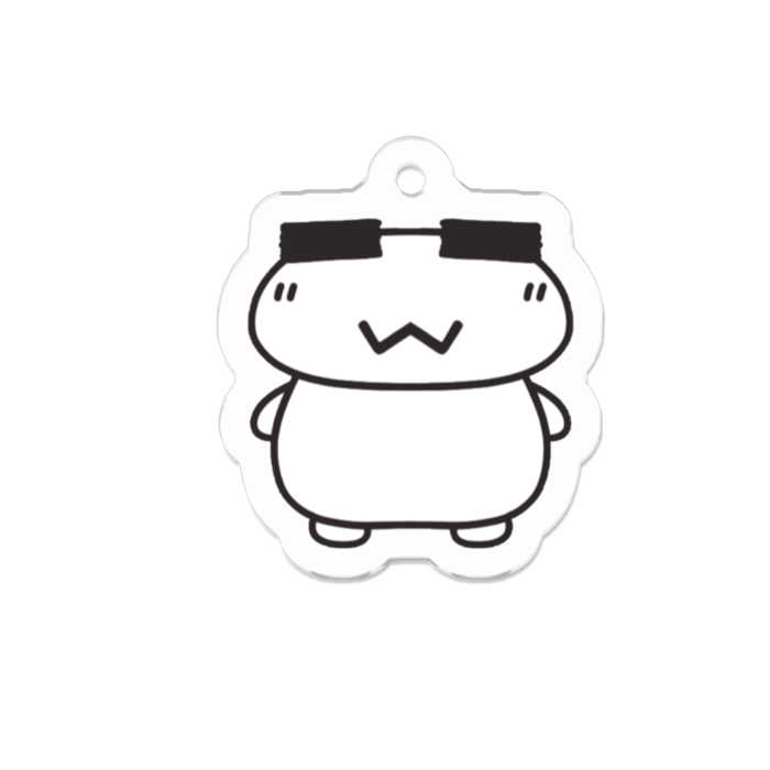 アクリルキーホルダー - 50 x 50 (mm)