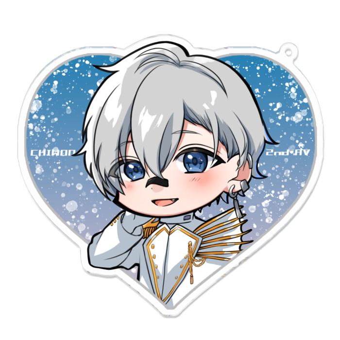 アクリルキーホルダー - 100 x 100 (mm)