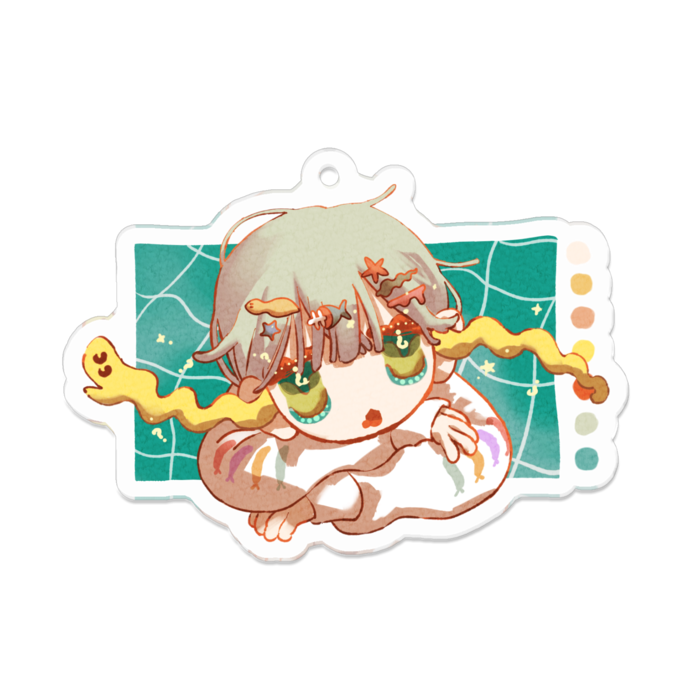 アクリルキーホルダー - 70 x 70 (mm)