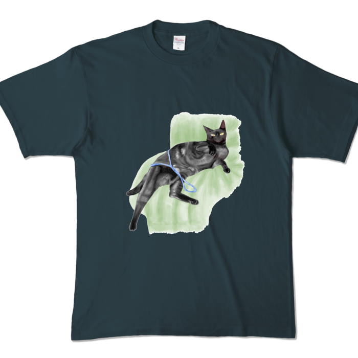 カラーTシャツ - XL - デニム (濃色)