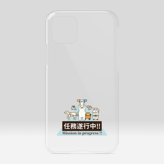 クリアiPhoneケース　iPhone 11Pro