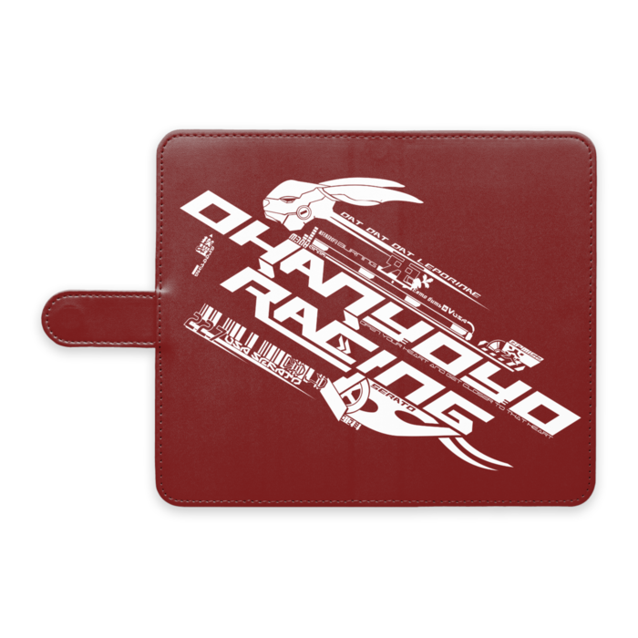 手帳型Androidケース - L - 赤