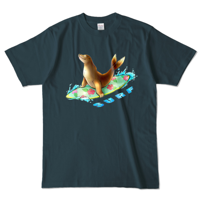 緑　 L - デニム