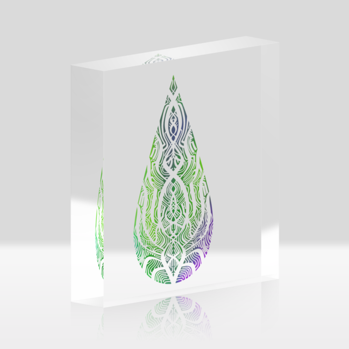 アクリルブロック - 100x100mm