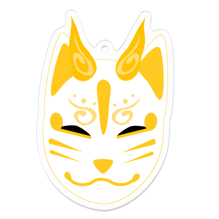 アクリルキーホルダー - 70 x 70 (mm)