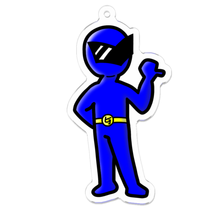 アクリルキーホルダー - 70 x 70 (mm)