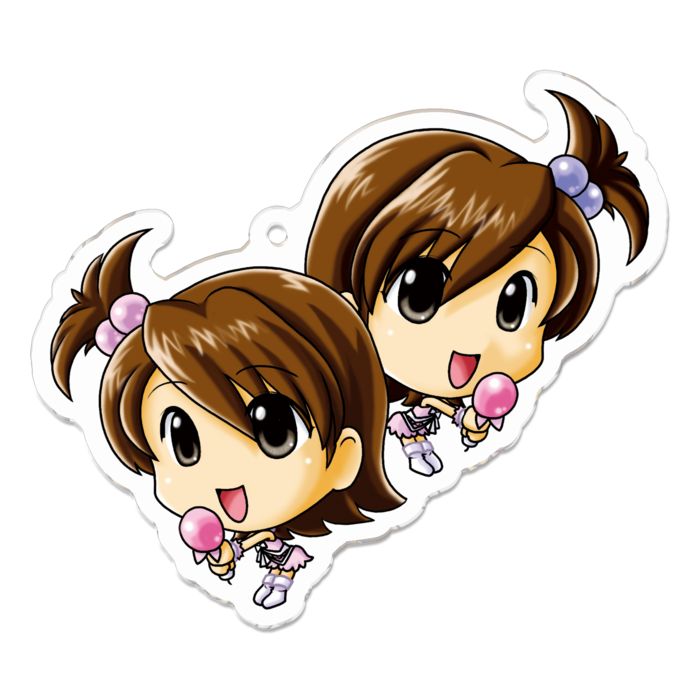 アクリルキーホルダー - 70 x 70 (mm)