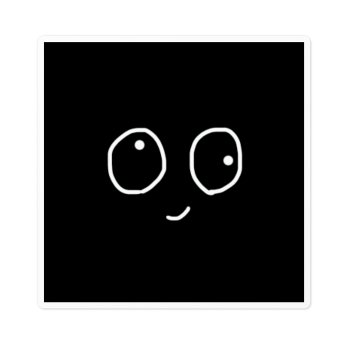 ステッカー - 100 x 100 (mm)