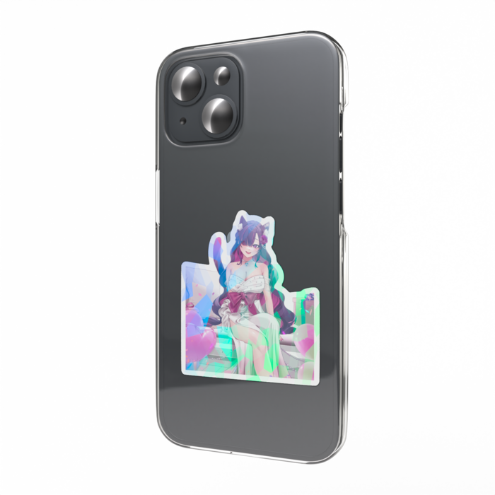 ホログラムスマホステッカー - 縦