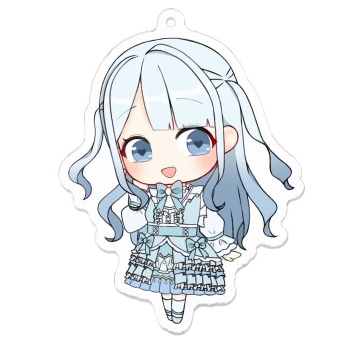 アクリルキーホルダー - 70 x 70 (mm)