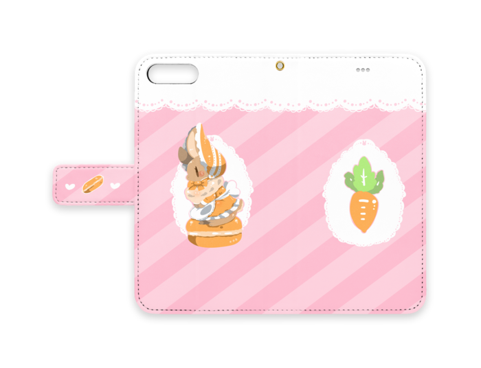 手帳型iPhoneケース - iPhone 8 Plus / 7 Plus - ストラップ穴 あり